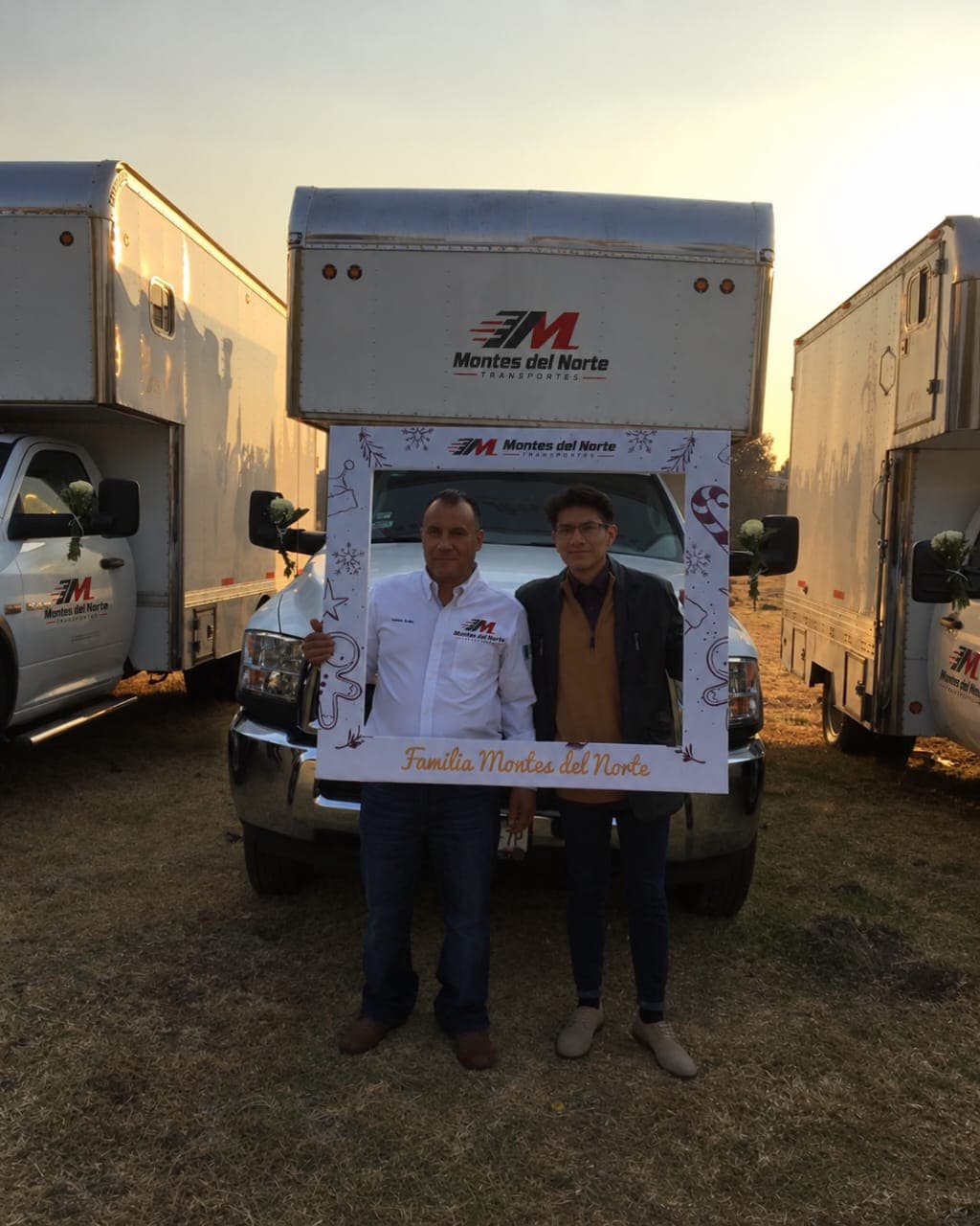 Operadores de Transportes Montes del Norte con unidades de caja seca